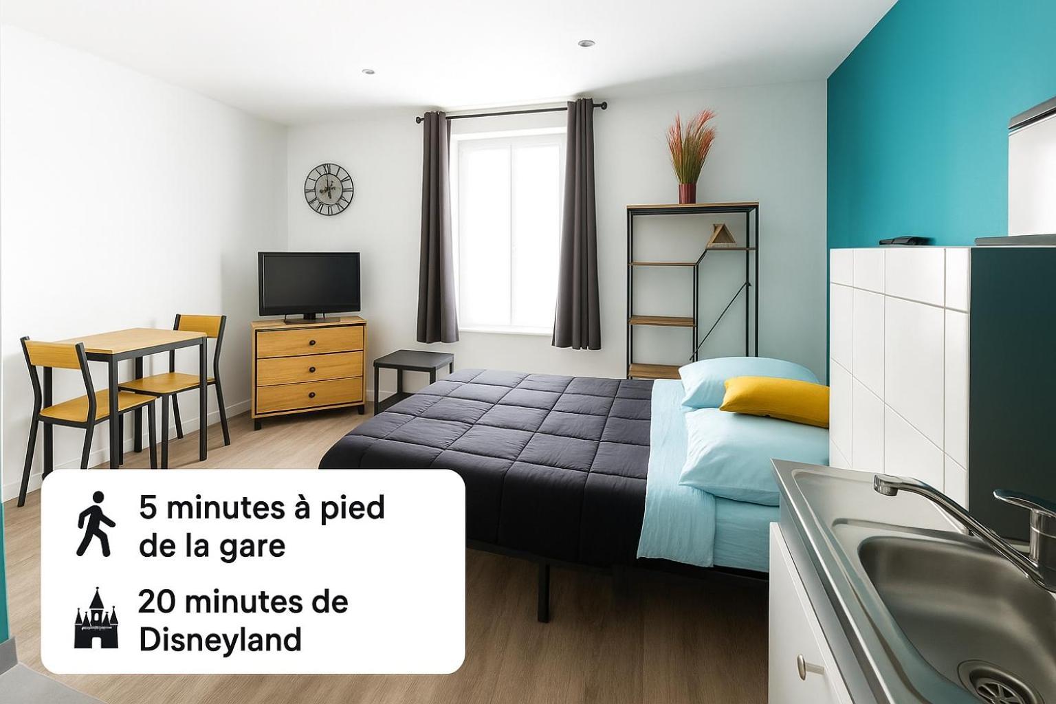 Appartement Cerf3-Centre Ville Meaux-Gare-Disney المظهر الخارجي الصورة
